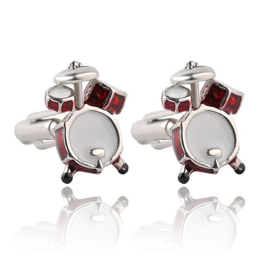 Musical Band Drum Cuff Links