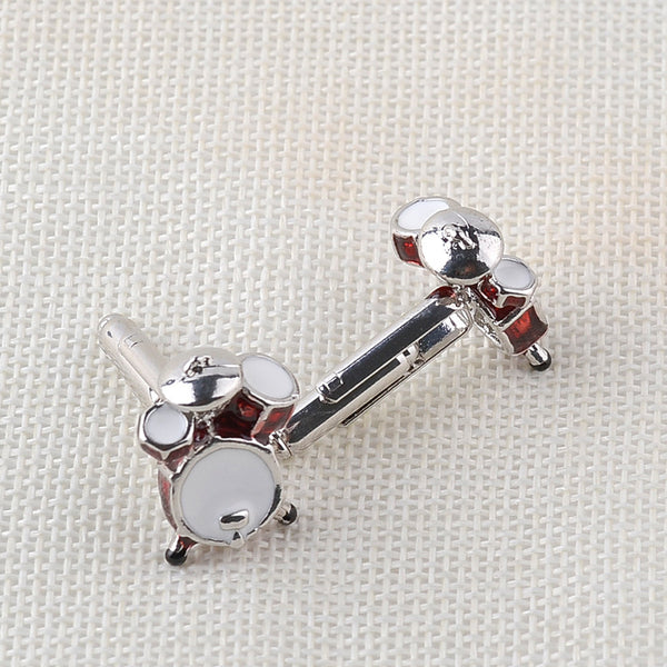 Musical Band Drum Cuff Links