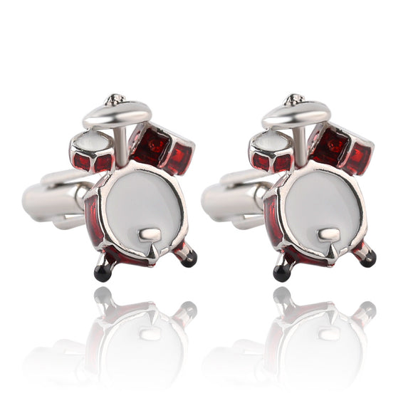 Musical Band Drum Cuff Links