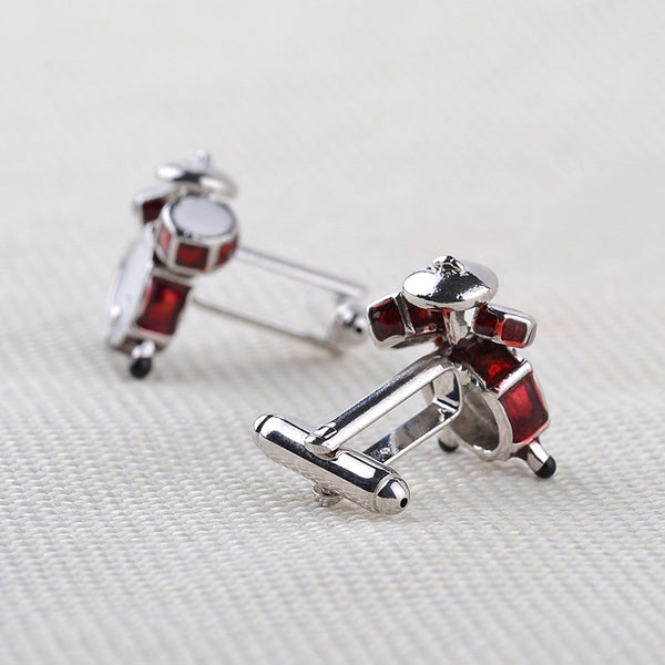 Musical Band Drum Cuff Links
