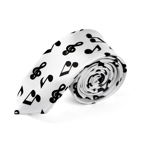Fashion Music Note Men's Tie