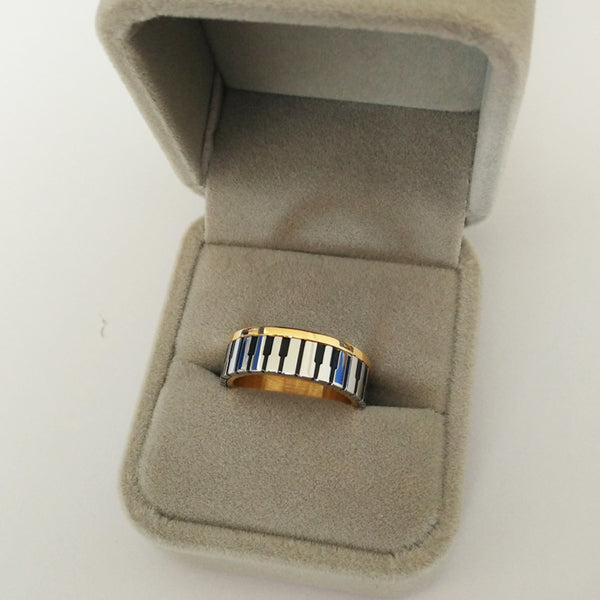 Music Lover Piano Ring