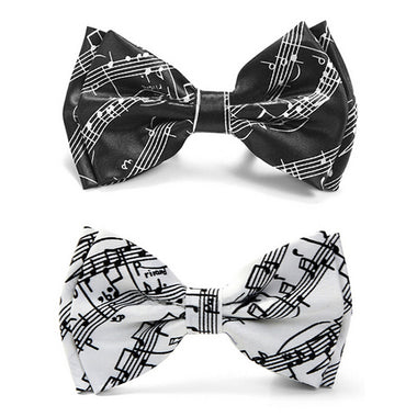 Music Score Mix Bow Tie