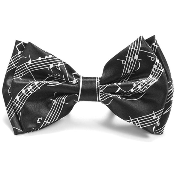 Music Score Mix Bow Tie