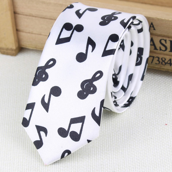 Music Themed Men's Fashion Necktie