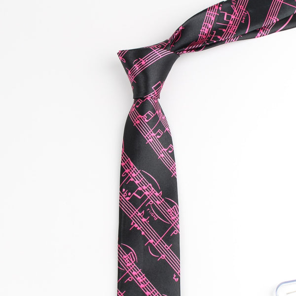 Music Themed Men's Fashion Necktie