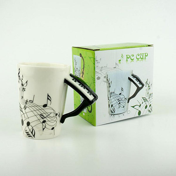 Piano Ceramic Coffee Cup
