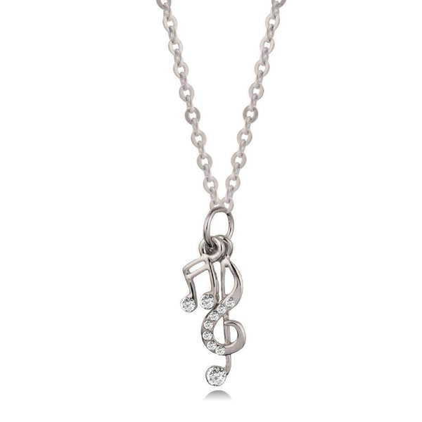 Trendy Music Necklace