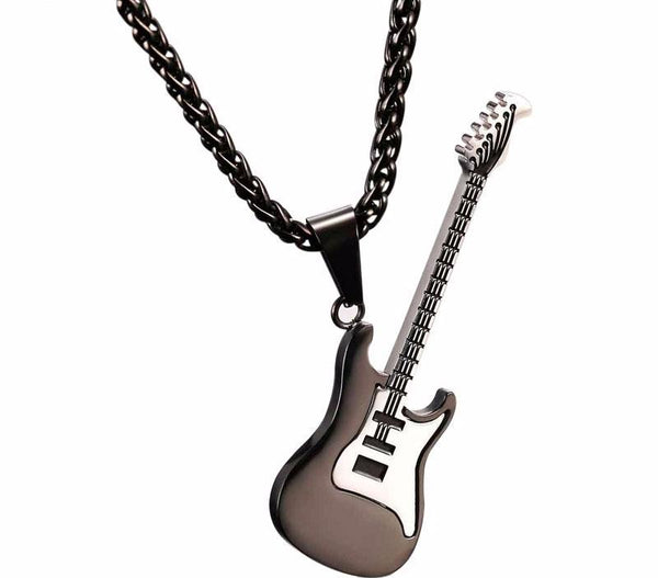 Fashion Guitar Necklace for Men