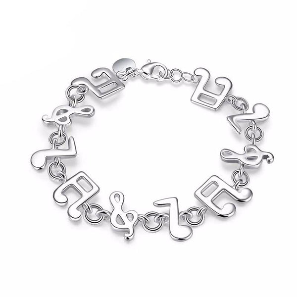 Luxury Musical Notes Charm Bracelet