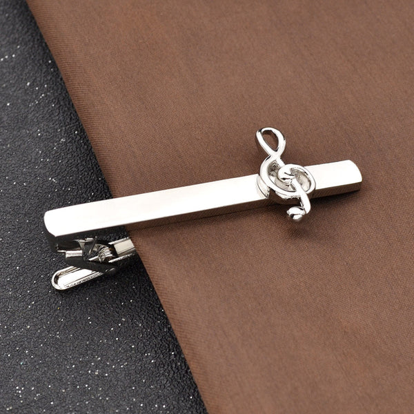 Vintage G Clef Tie Clip