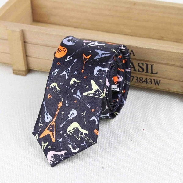 Music Themed Men's Fashion Necktie