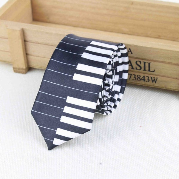 Music Themed Men's Fashion Necktie
