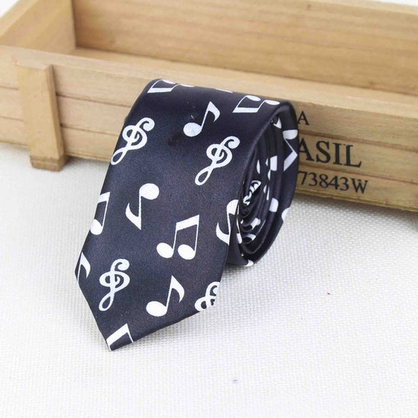 Music Themed Men's Fashion Necktie
