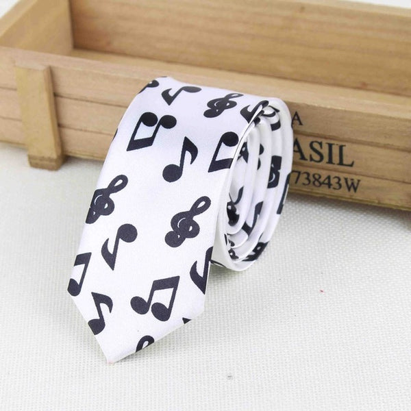 Music Themed Men's Fashion Necktie