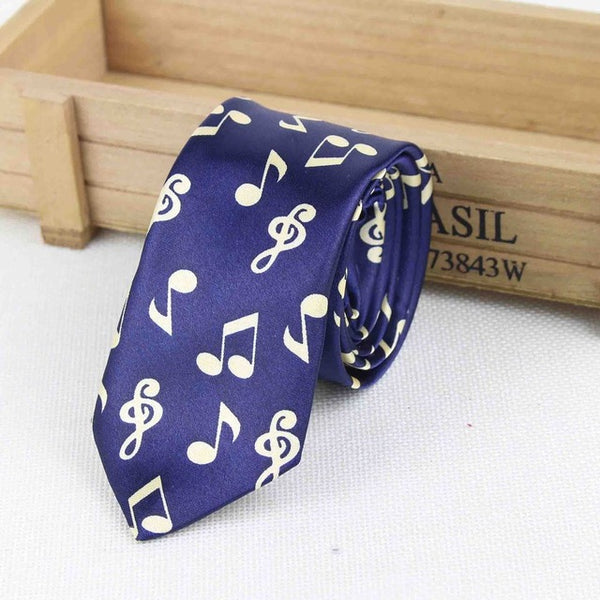 Music Themed Men's Fashion Necktie