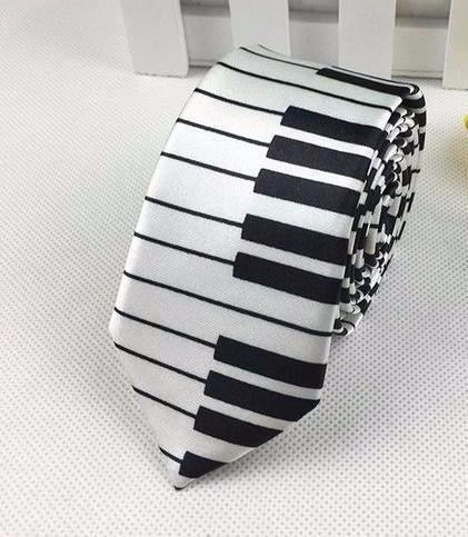 Classic Fashion Music Themed Tie