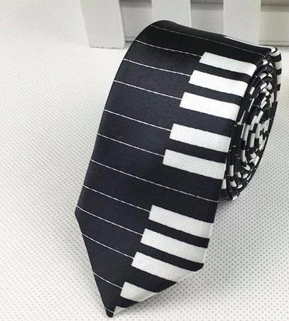 Classic Fashion Music Themed Tie
