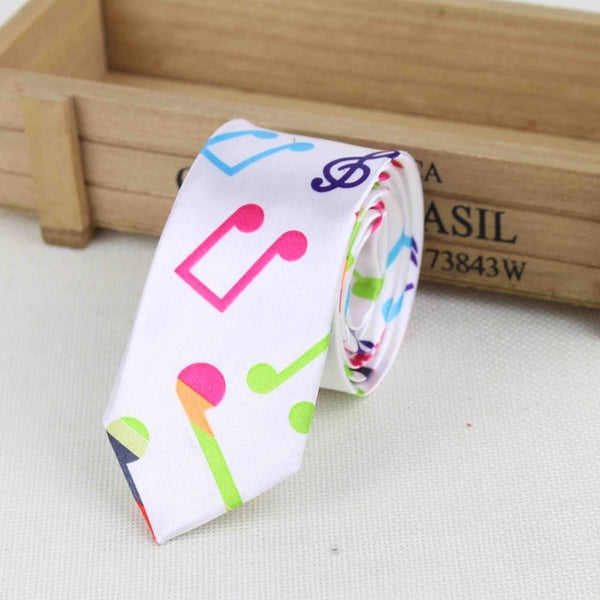 Music Themed Men's Fashion Necktie